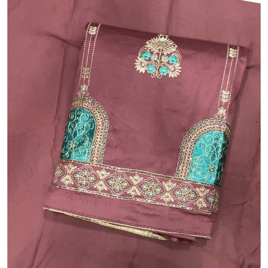 Jaam Silk Embroidery Suit Set