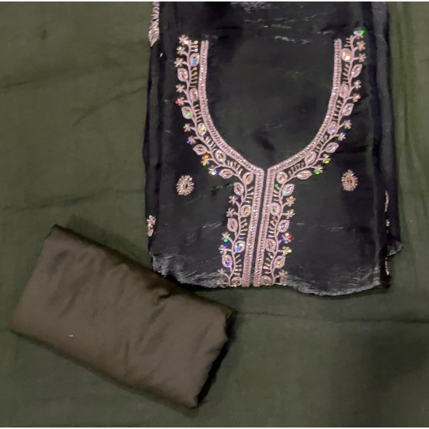 Skylon Silk Embroidery Suit Set