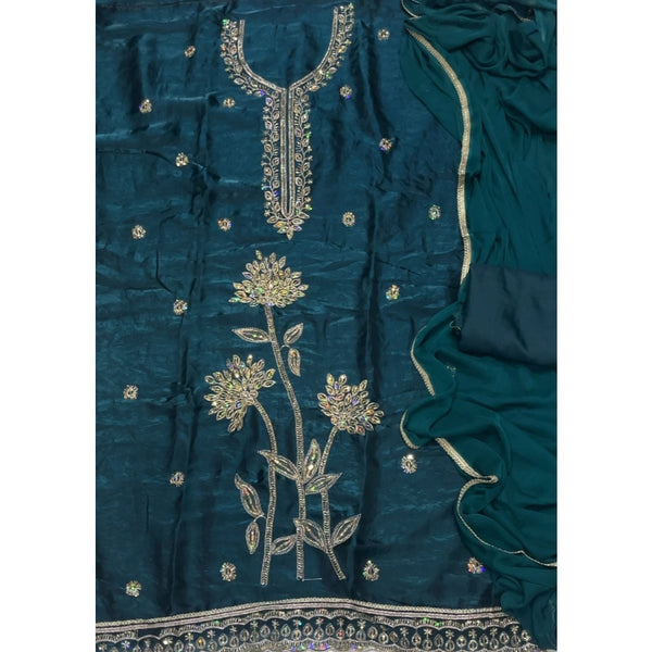 Skylon Silk Embroidery Suit Set