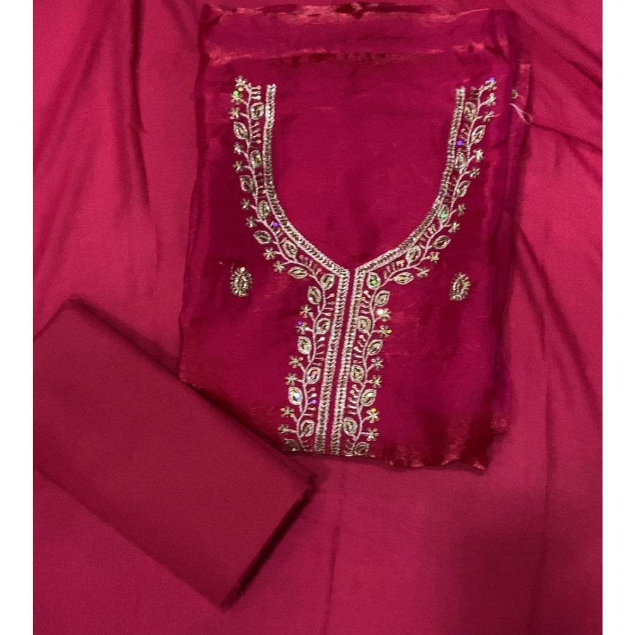 Skylon Silk Embroidery Suit Set