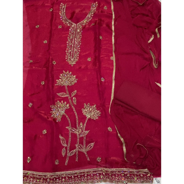 Skylon Silk Embroidery Suit Set