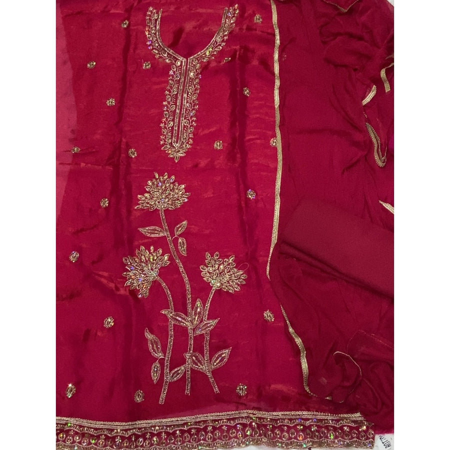 Skylon Silk Embroidery Suit Set
