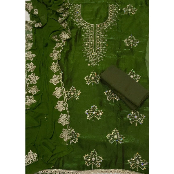 Skylon Silk Embroidery Suit Set