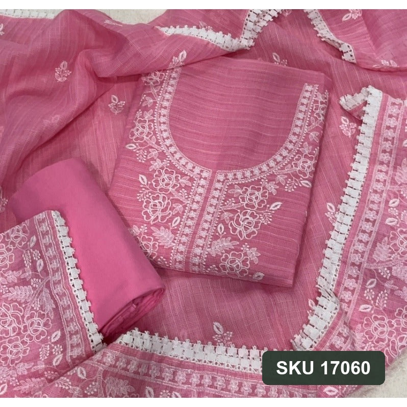 Burburry Silk Embroidery Suit Set