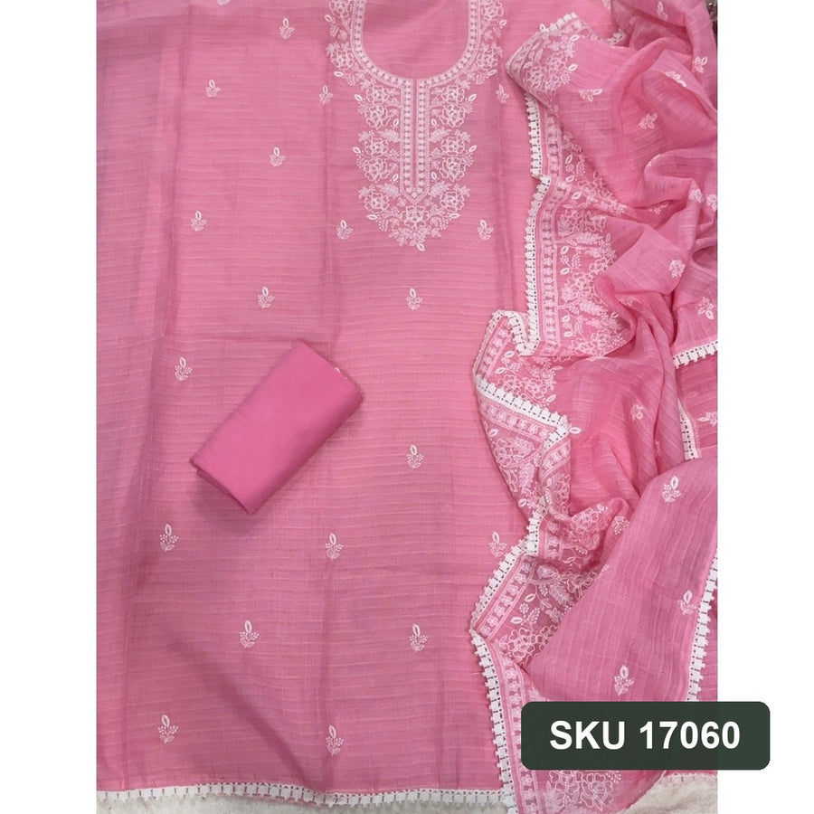 Burburry Silk Embroidery Suit Set