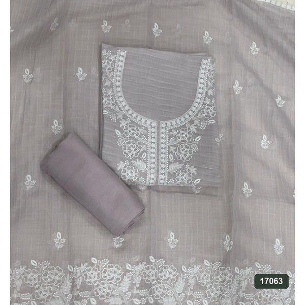 Burburry Silk Embroidery Suit Set