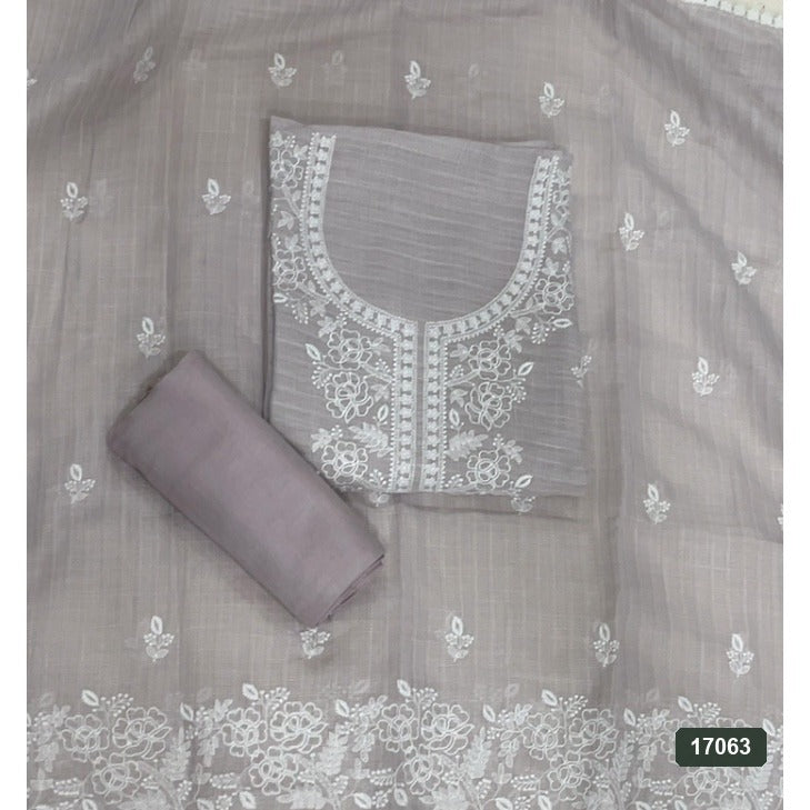 Burburry Silk Embroidery Suit Set