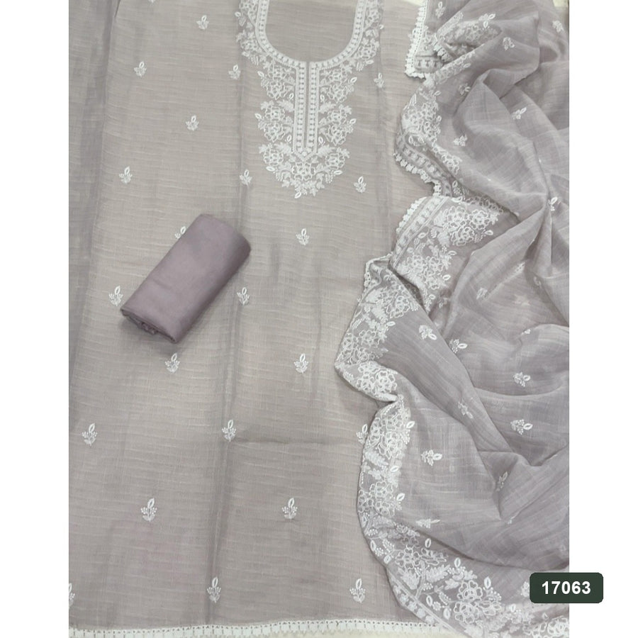 Burburry Silk Embroidery Suit Set