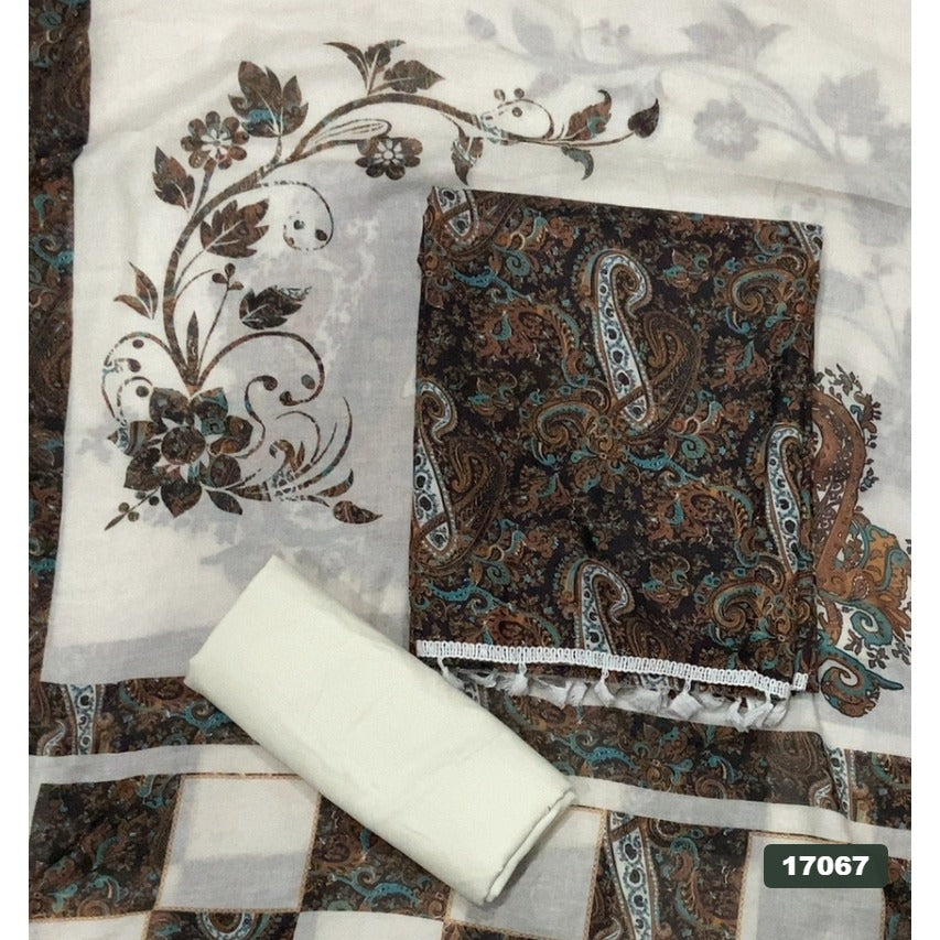 Cotton Silk Embroidery Suit Set