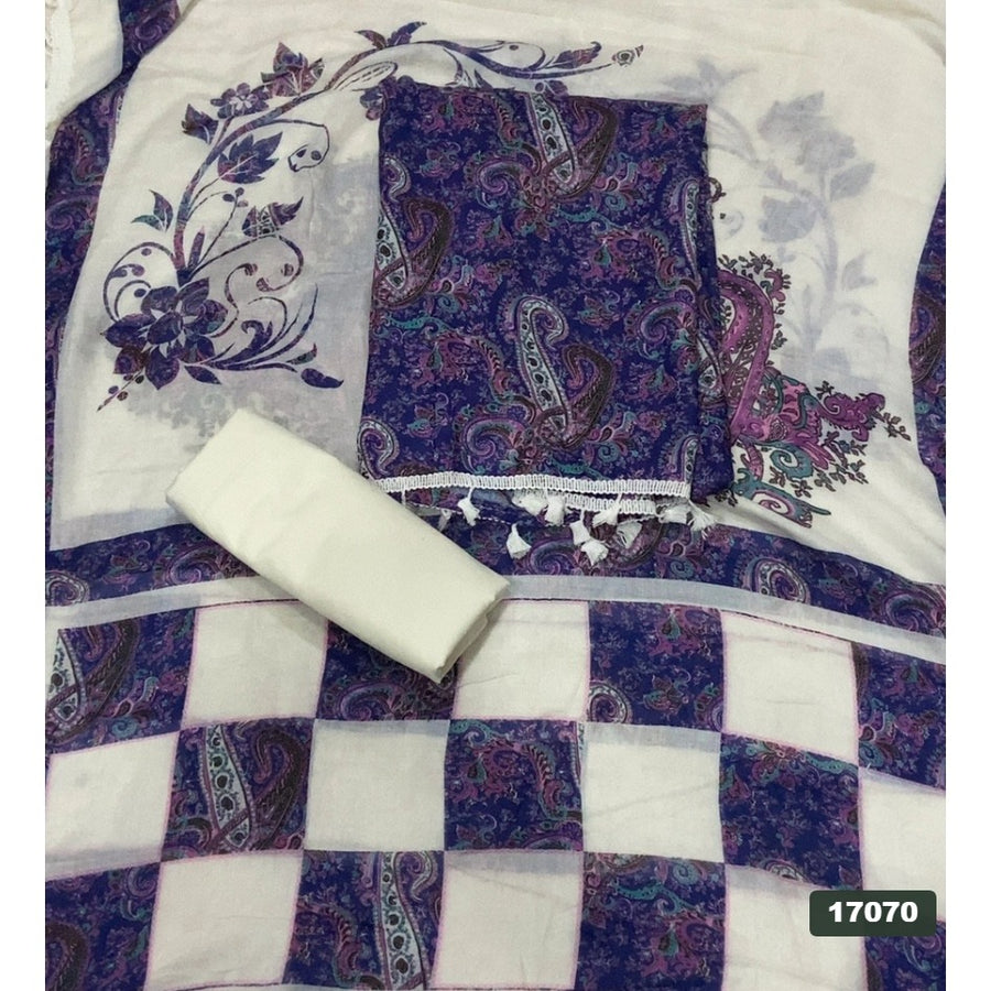 Cotton Silk Embroidery Suit Set