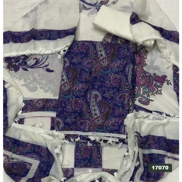 Cotton Silk Embroidery Suit Set