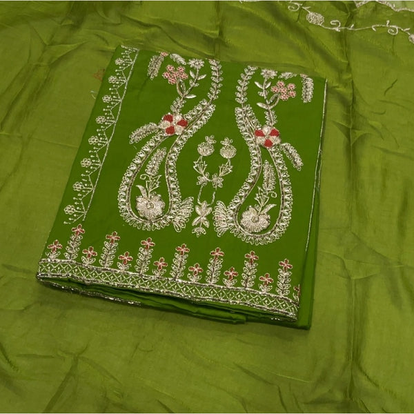 Jaam Silk Embroidery Suit Set