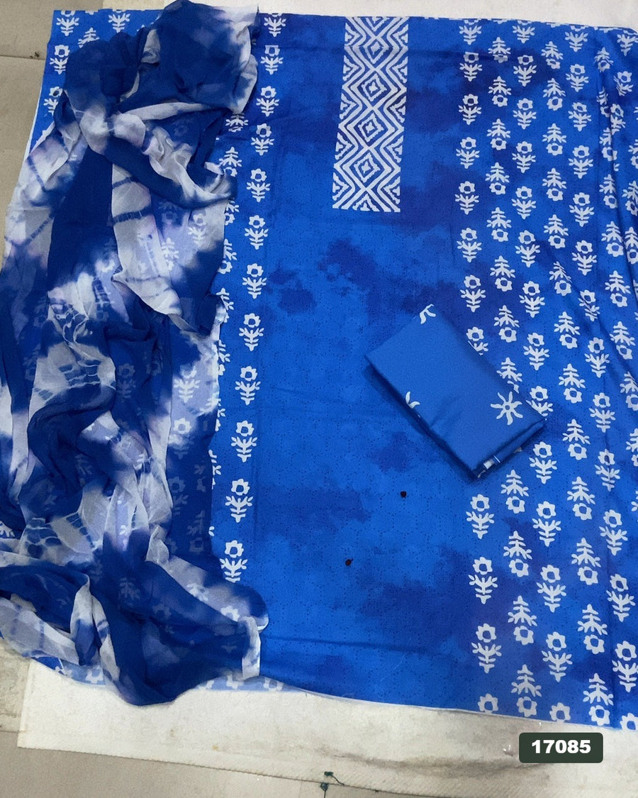 Silk Silk Embroidery Suit Set