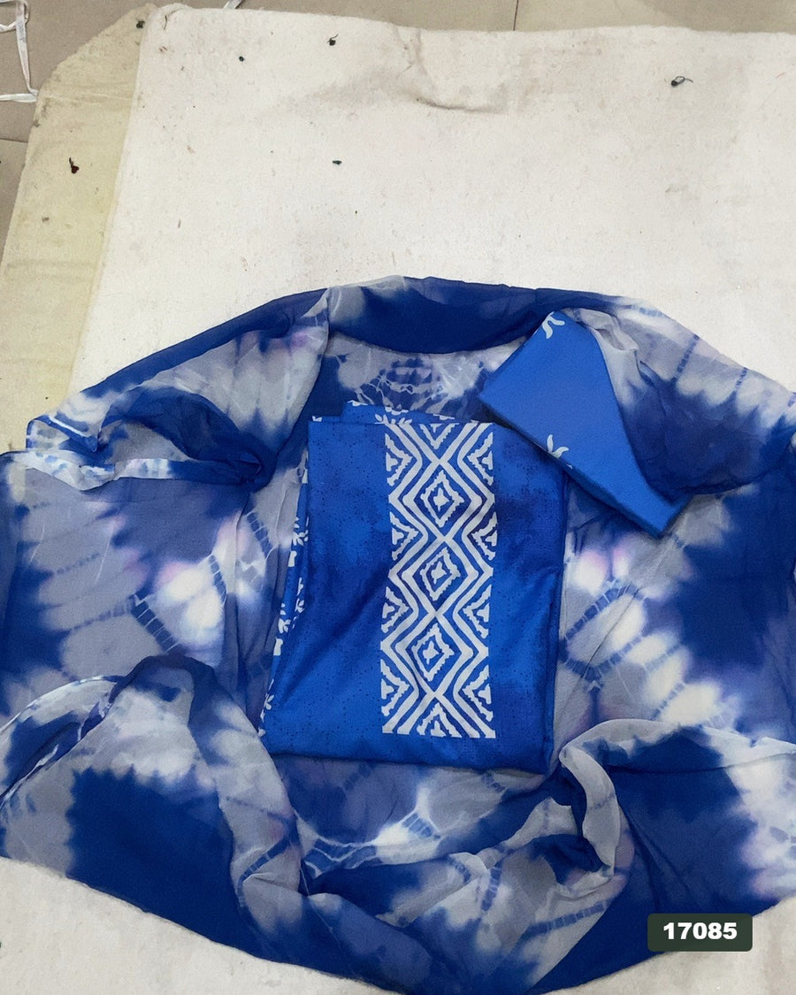 Silk Silk Embroidery Suit Set