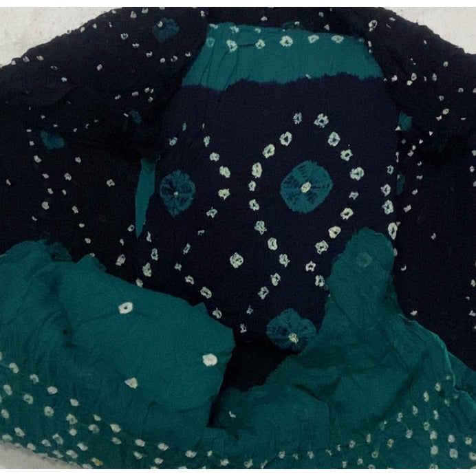 Pure Bandhej Cambric Cotton Suit Set