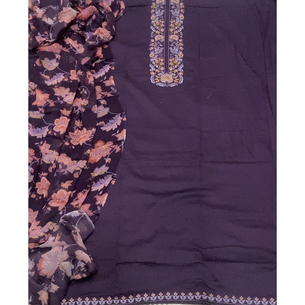 Jaam Silk Embroidery Suit Set