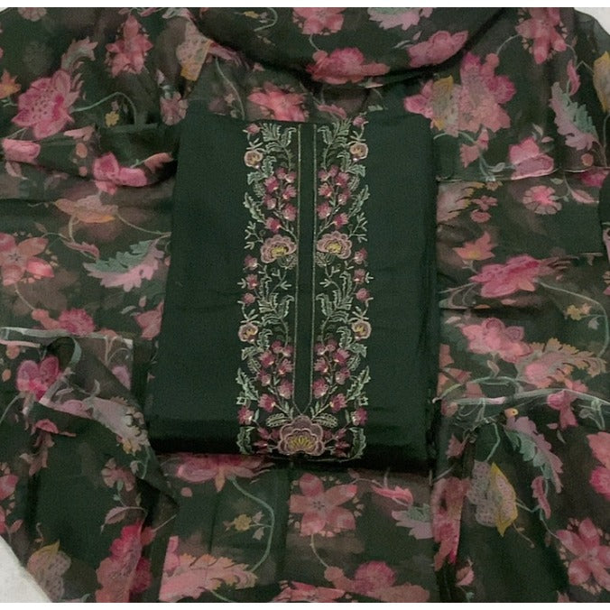 Jaam Silk Embroidery Suit Set