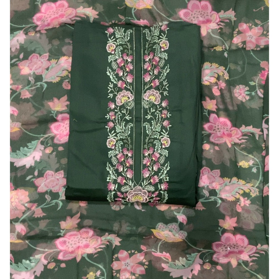 Jaam Silk Embroidery Suit Set