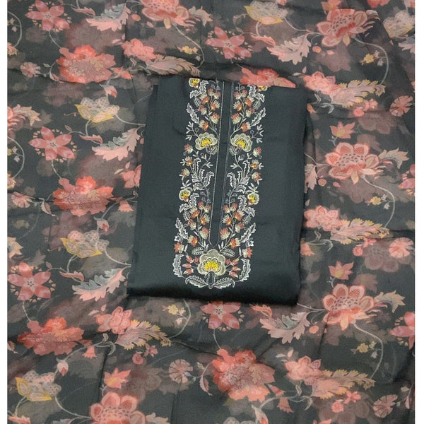 Jaam Silk Embroidery Suit Set