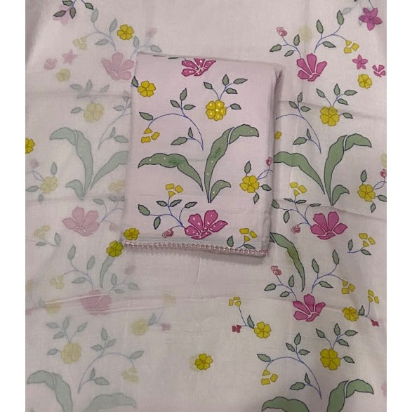 Banarsi Silk Embroidery Suit Set