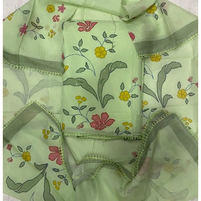 Banarsi Silk Embroidery Suit Set
