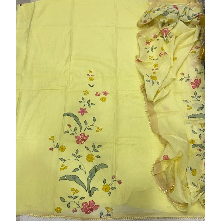 Banarsi Silk Embroidery Suit Set