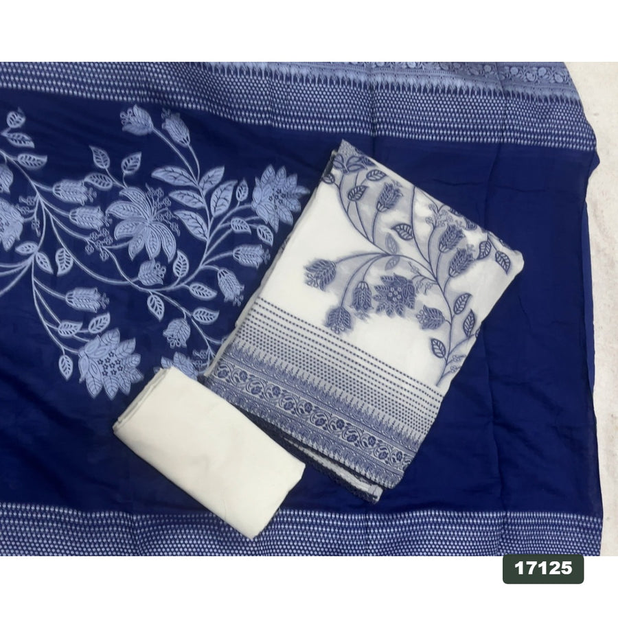 Banarsi Silk Embroidery Suit Set