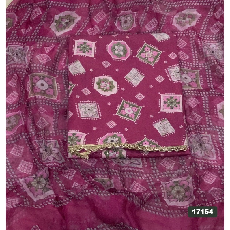 Jaam Silk Embroidery Suit Set