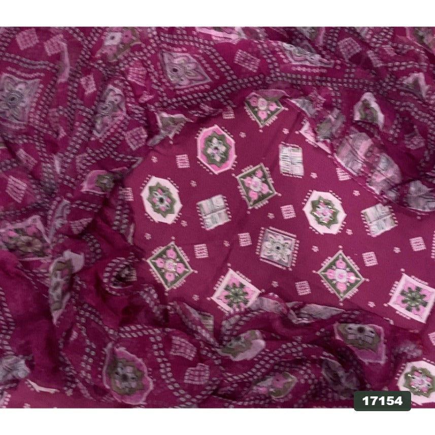 Jaam Silk Embroidery Suit Set