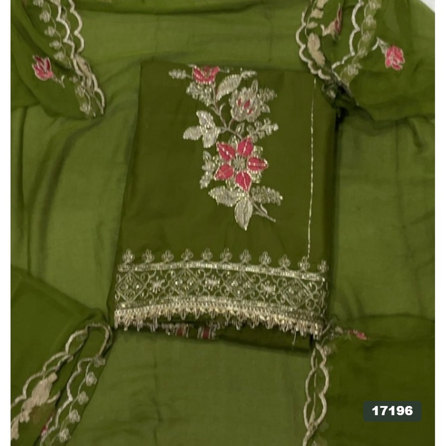 Jaam Silk Embroidery Suit Set