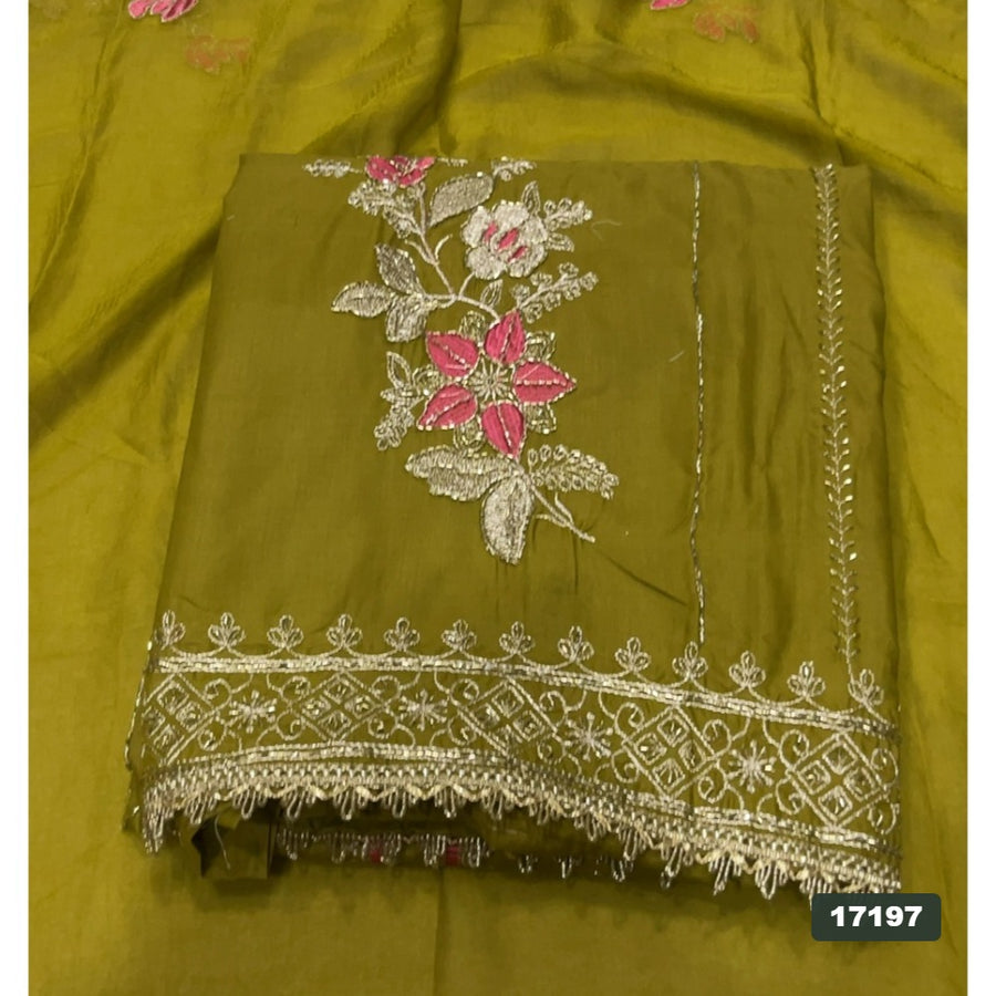 Jaam Silk Embroidery Suit Set