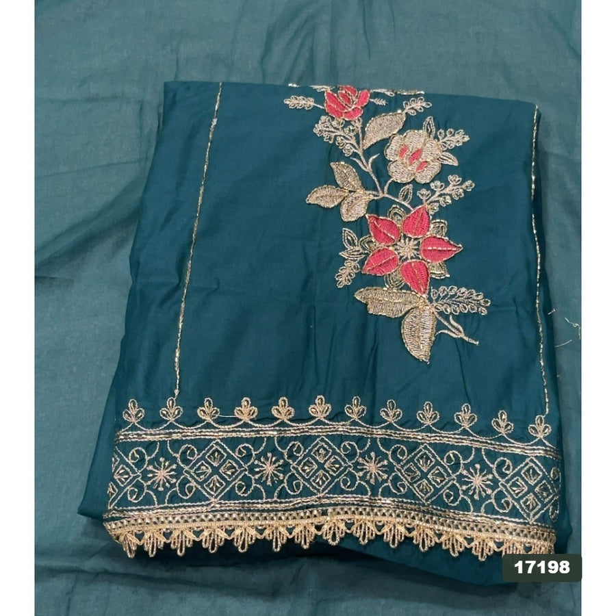 Jaam Silk Embroidery Suit Set