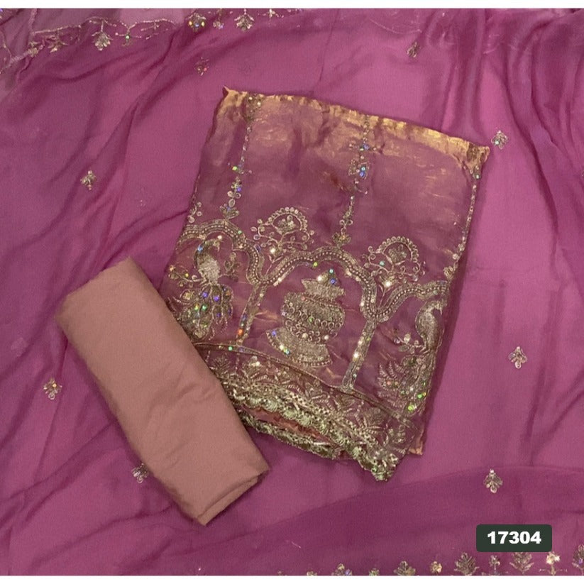 Skylon Silk Embroidery Suit Set