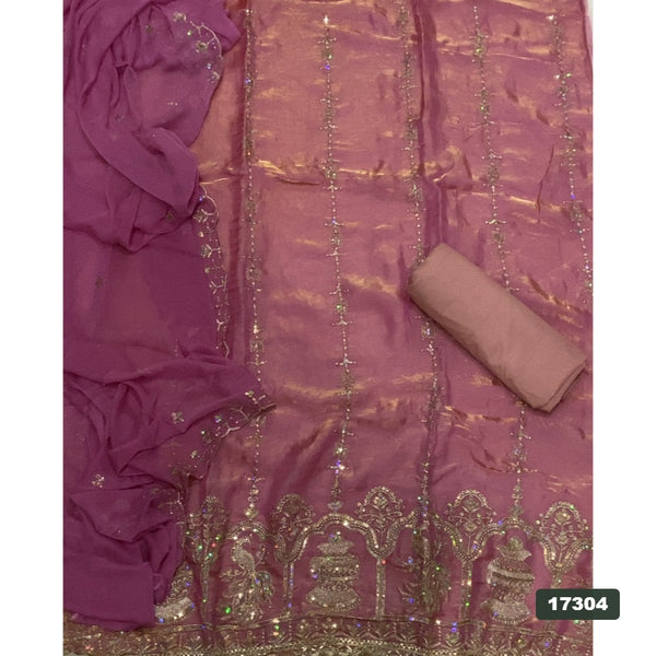 Skylon Silk Embroidery Suit Set