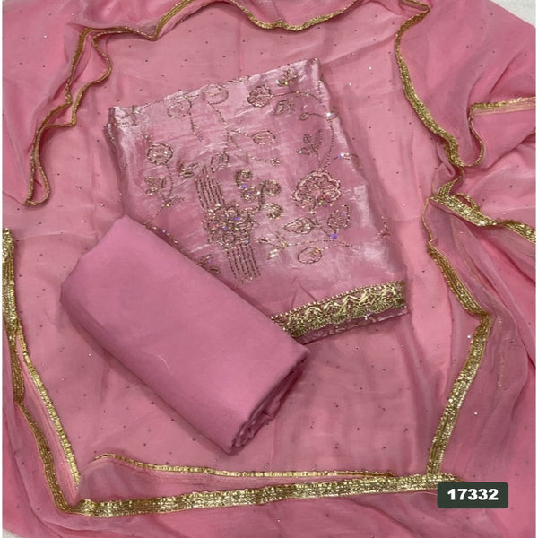 Skylon Silk Embroidery Suit Set