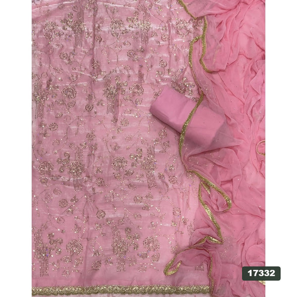 Skylon Silk Embroidery Suit Set