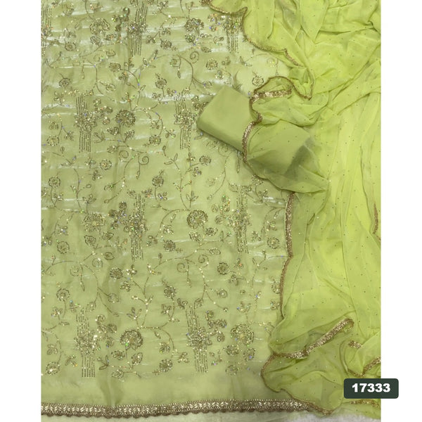 Skylon Silk Embroidery Suit Set