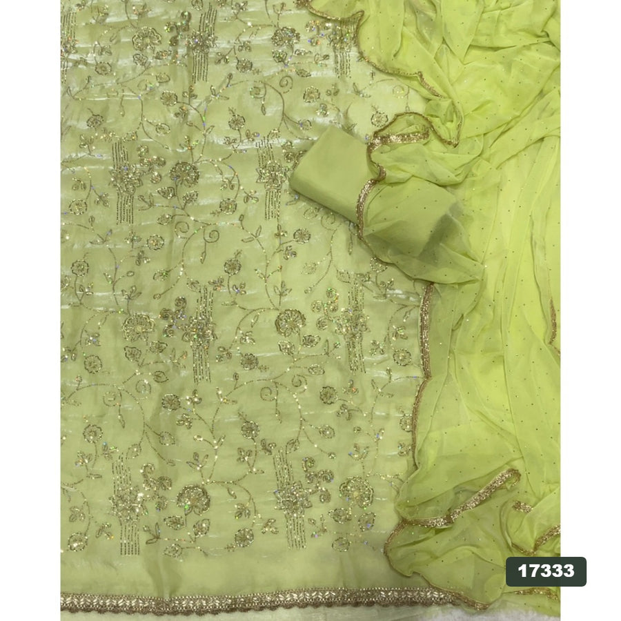 Skylon Silk Embroidery Suit Set