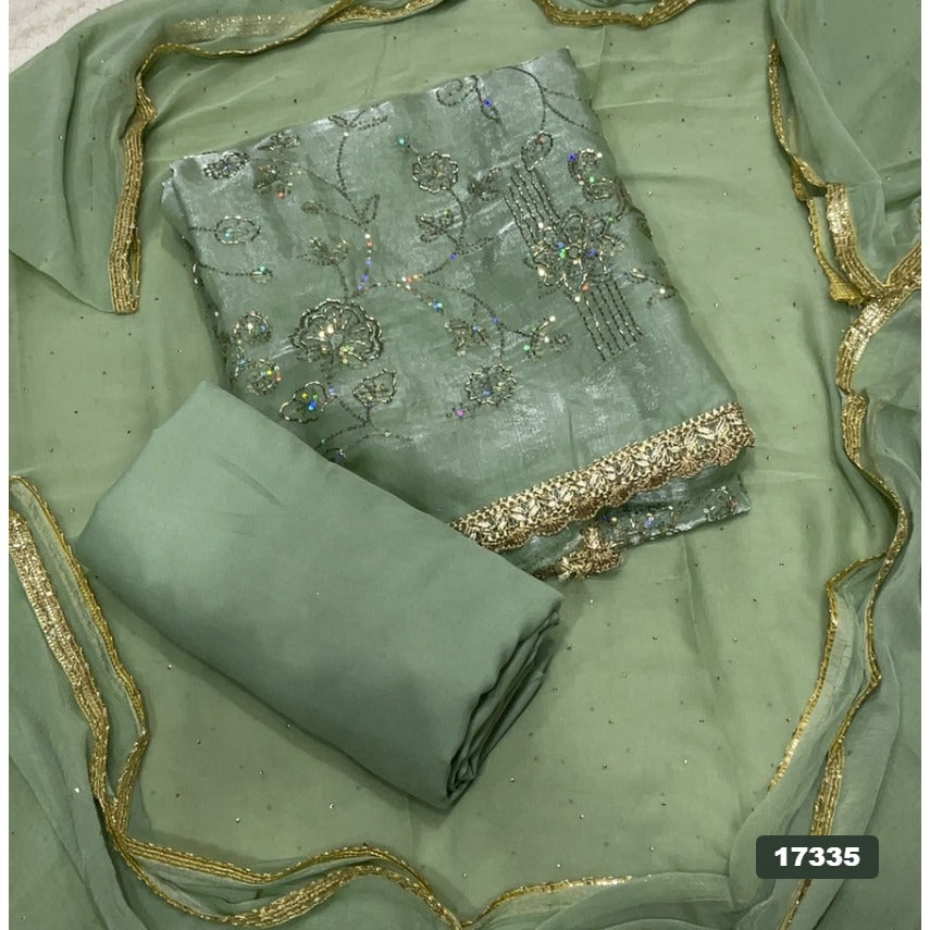 Pure Bandhej Cambric Cotton Suit Set