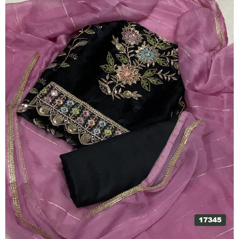 Skylon Silk Embroidery Suit Set