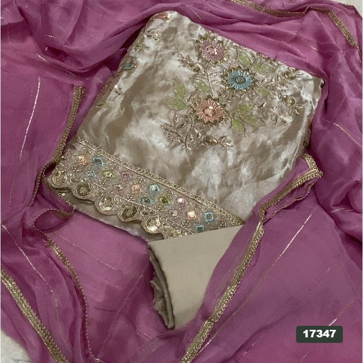 Skylon Silk Embroidery Suit Set