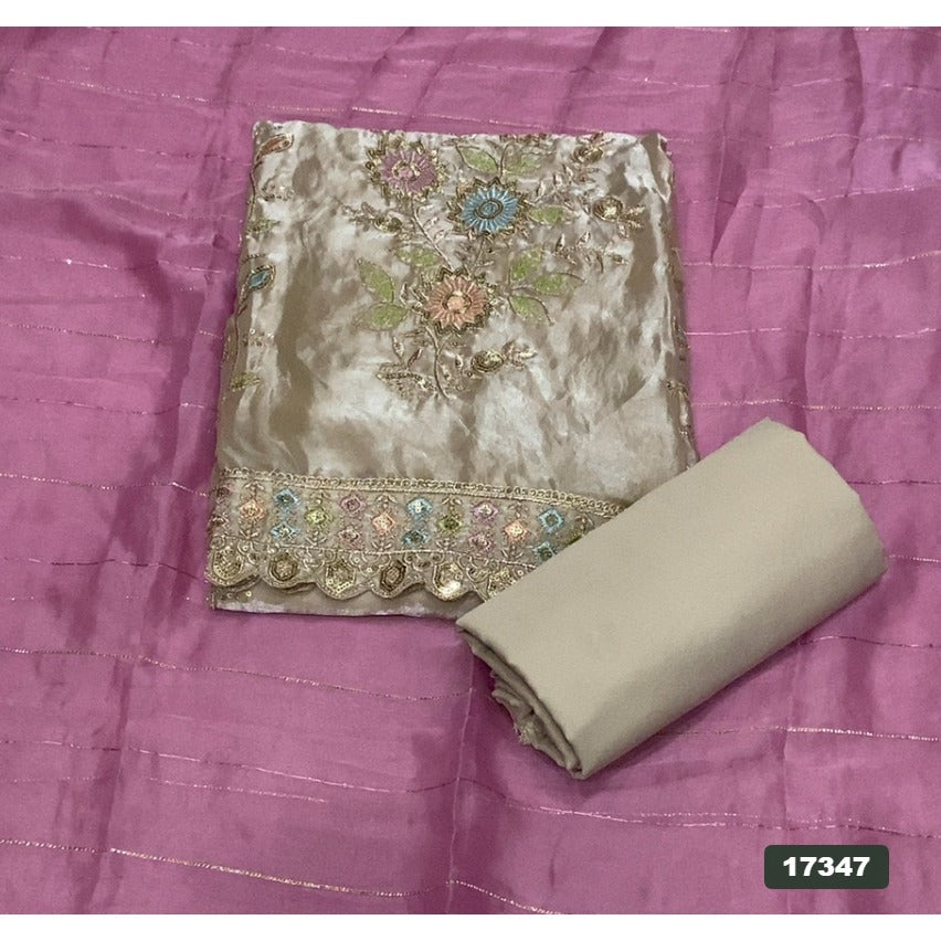 Skylon Silk Embroidery Suit Set