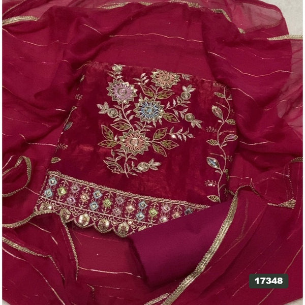 Skylon Silk Embroidery Suit Set