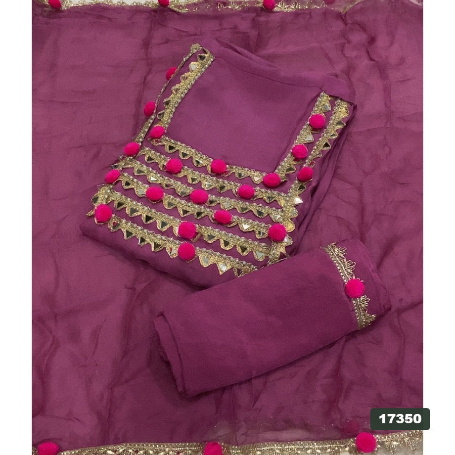 Pure Organza Premium Edit Suit Set