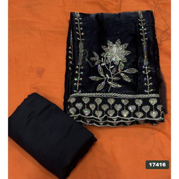 Silk Embroidery Suit Set