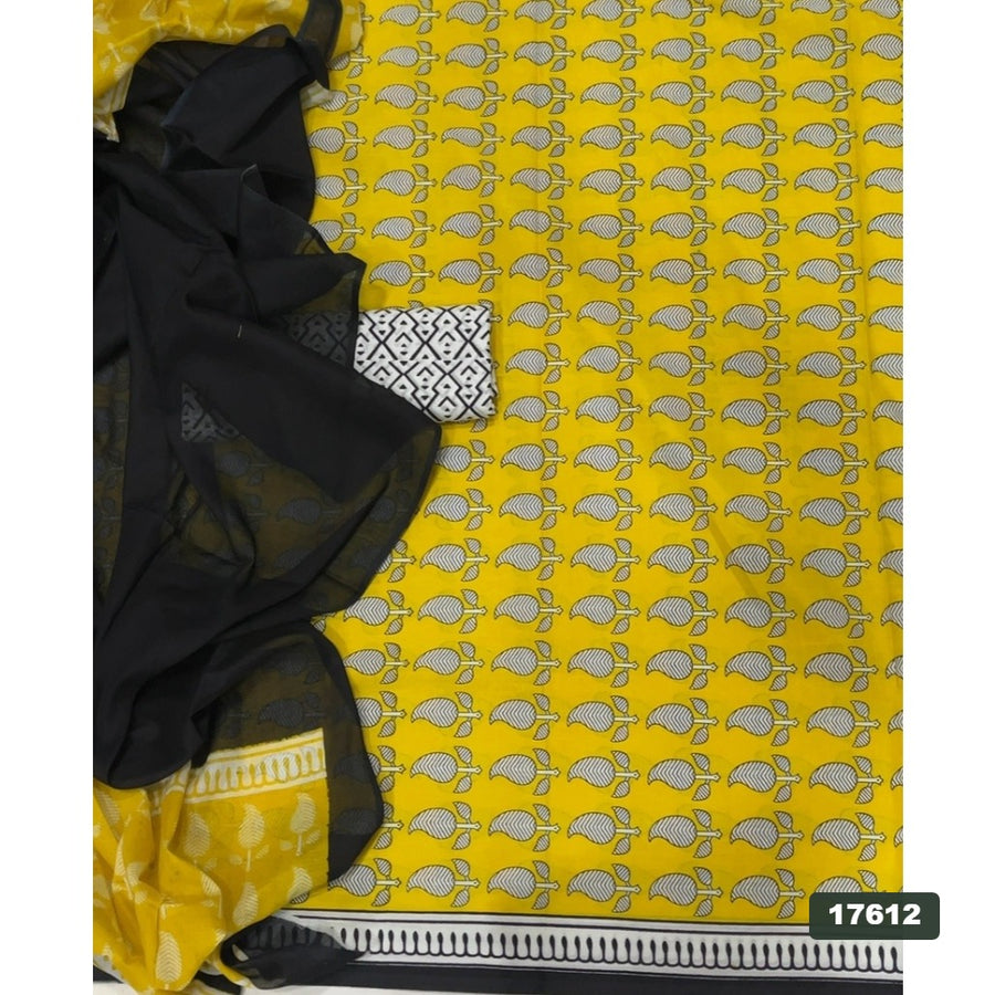 Celestial Pure Cotton Print Suit Set (Luxury Feel)