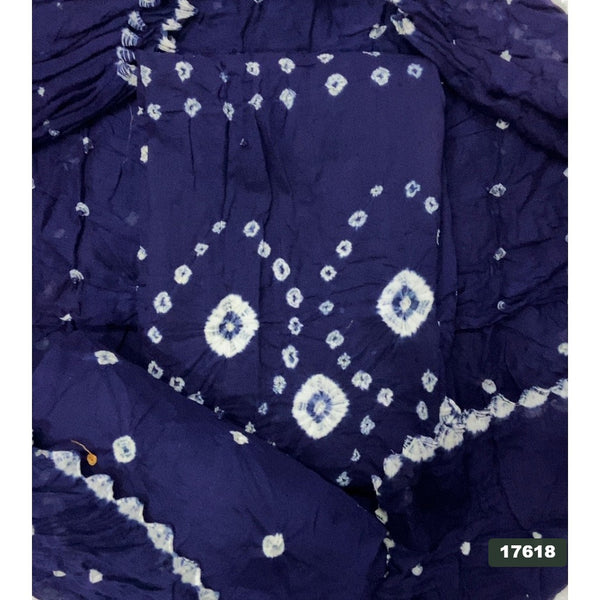 Pure Bandhej Cambric Cotton Suit Set