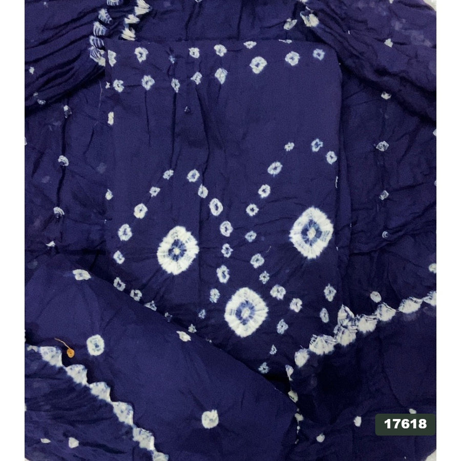 Pure Bandhej Cambric Cotton Suit Set