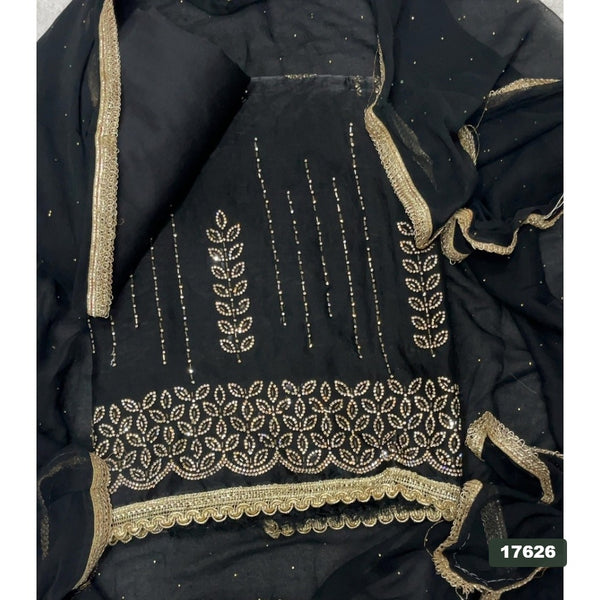 Silk Embroidery Suit Set