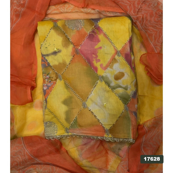 Jaam Silk Embroidery Suit Set